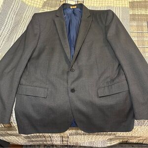 Brooks Brothers Gray Suite, Regent Fit. 42L Jacket, Pants W40/L32